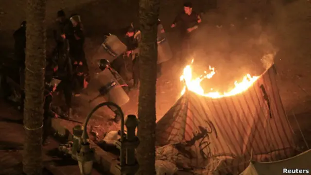 Разгон демонстрантов