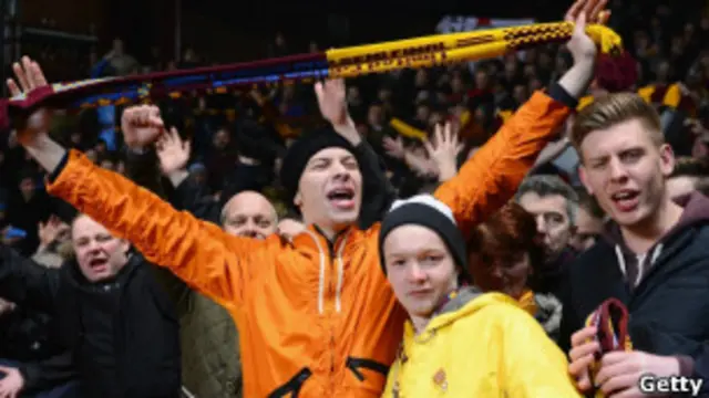 Suporter Bradford City