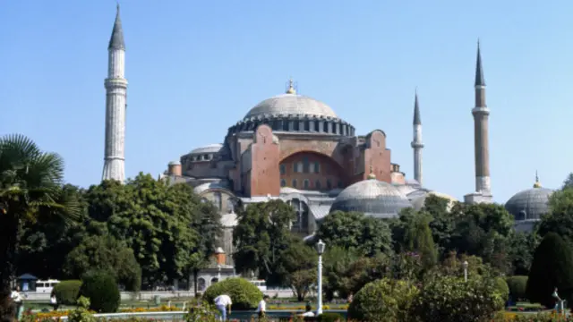 Masjid Aya Sophia di Istanbul