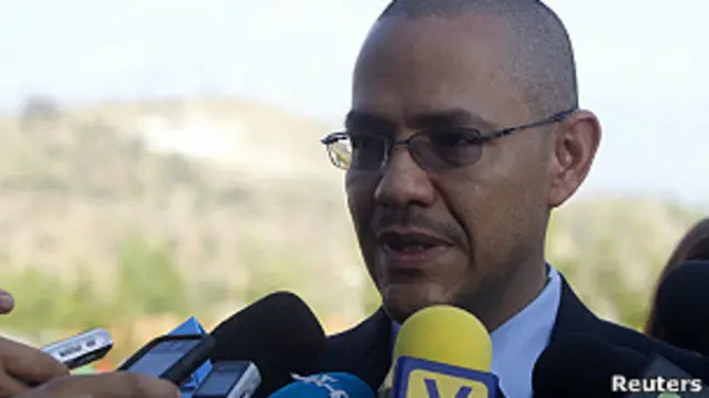 El ministro para la Comunicación e Información de Venezuela, Ernesto Villegas