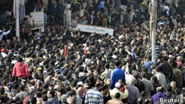 Funerales en Puerto Saíd