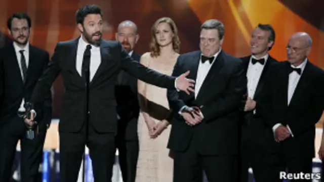 Бен Аффлек на церемонии награждения