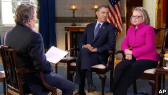 ओबामा और हिलेरी क्लिंटन