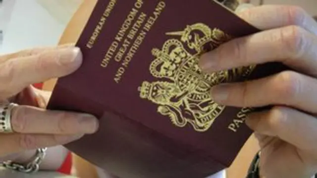 Британский паспорт