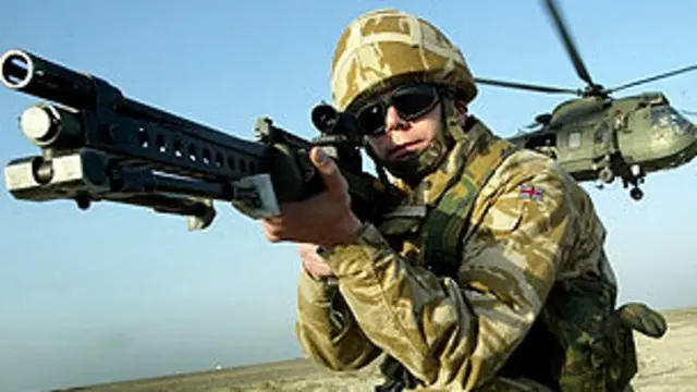 ब्रिटिश सैनिक