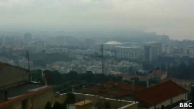Смог в Салониках