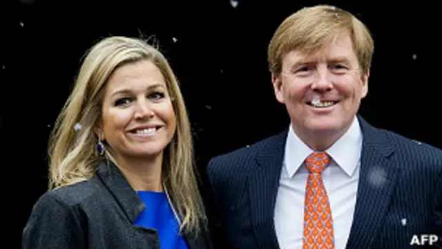 Máxima Zorreguieta e o rei holandês | Foto: AFP