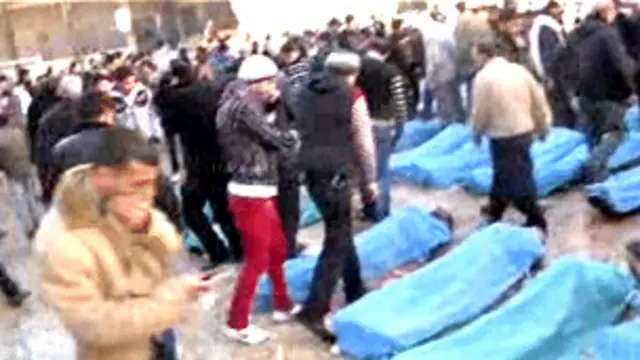 एलेप्पो के एक ऐसे इलाके में शव मिले हैं जहां घमासान लड़ाई छिड़ी हुई है. 