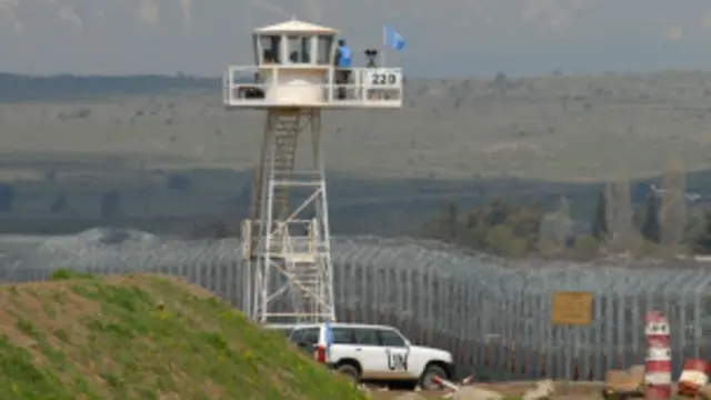 На границе Израиля с Сирией