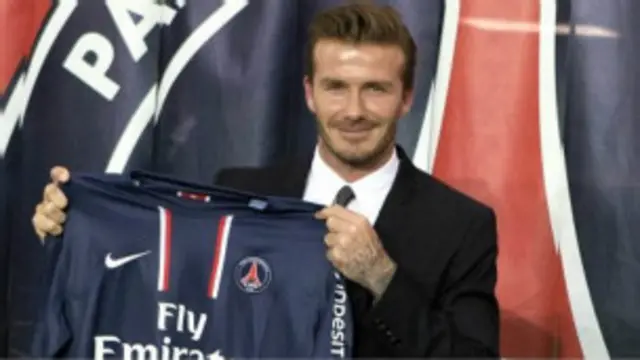 David Beckham akan mendonasikan gajinya untuk amal.