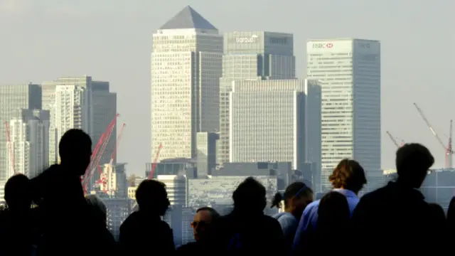 Офисные работники в Лондоне