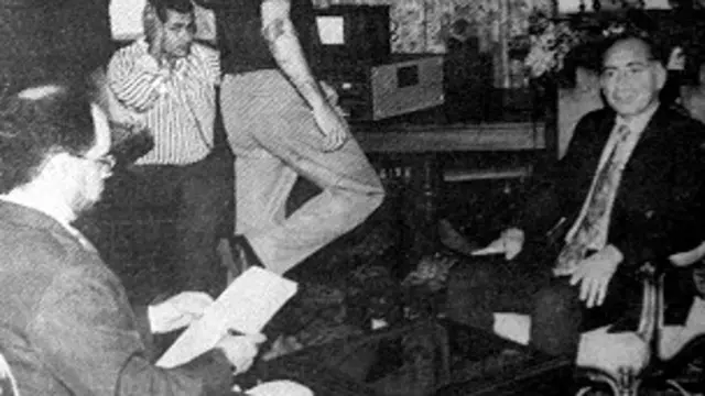 Adrián Fernández entrevista a Lino Oviedo