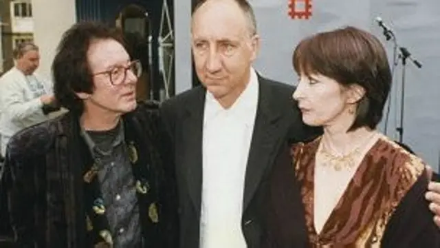 Noel Redding, Pete Townshend y Kathy Etchingham