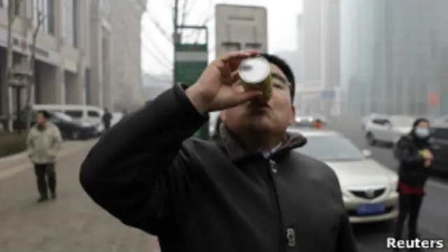 Chen Guangbiao "respira" aire limpio