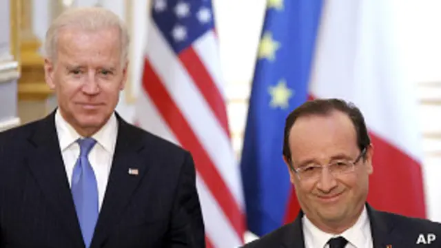 بايدن وهولاند