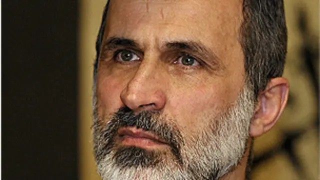 رئيس الائتلاف الوطني السوري، أحمد معاذ الخطيب