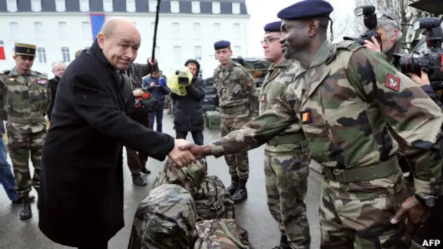 وزير الدفاع الفرنسي لوران جان ايف لودريان