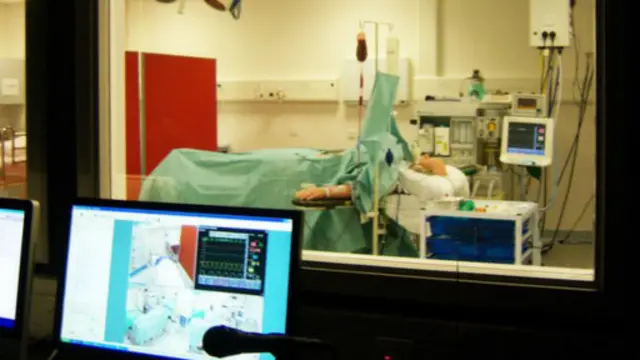 Robot untuk pelatihan dokter dan perawat.