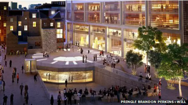 Rencana gedung teater baru Shakespeare