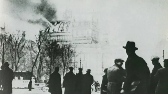 Пожар рейхстага 27 февраля 1933 г.