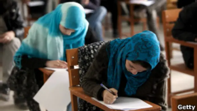 Афганские студентки в Кабульском университете