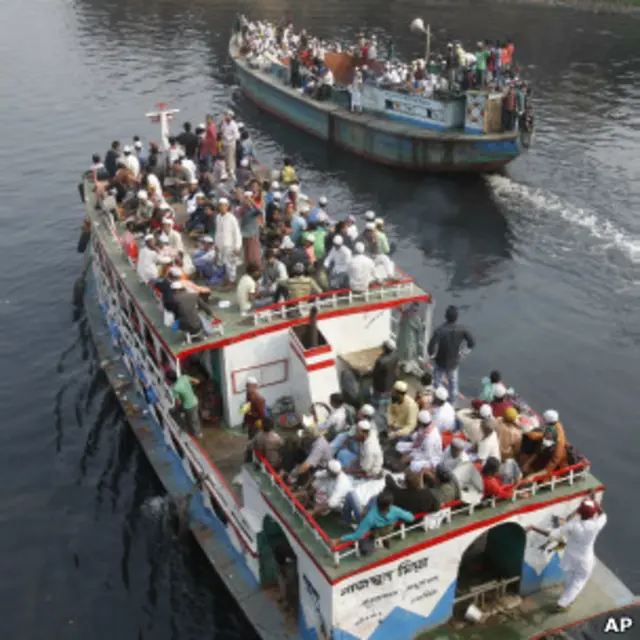 عبارة مزدحمة في بنغلاديش