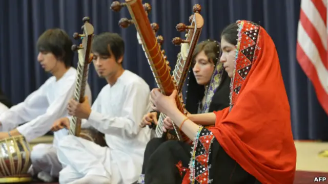 Pemusik Afghanistan di Amerika Serikat.