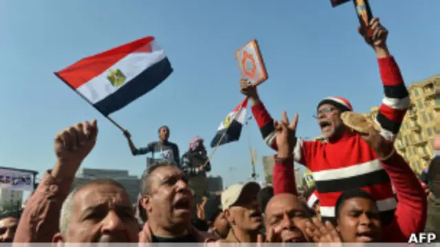 Protestas en Egipto