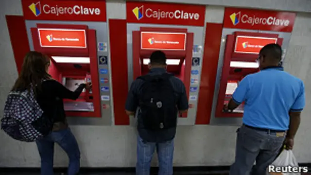 Cajero en Venezuela