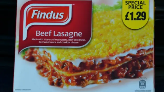 Enam jaringan supermarket Prancis telah menarik produk makanan daging asal Swedia, Findus.