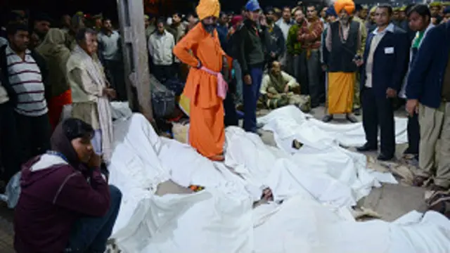 कुम्भ मेले के दौरान मची भगदड़ में मारे गए तीर्थमात्री