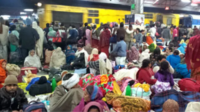 रविवार को इलाहाबाद स्टेशन पर मची भगदड़ में 36 लोगों की मौत हो गई.