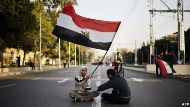 Unjuk rasa antipemerintah di Kairo