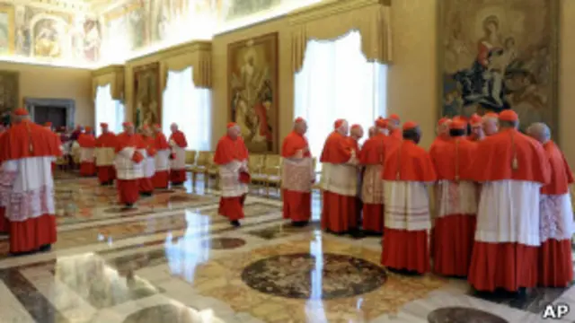 Кардиналы в Ватикане