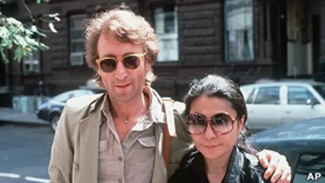 John Lennon y Yoko Ono
