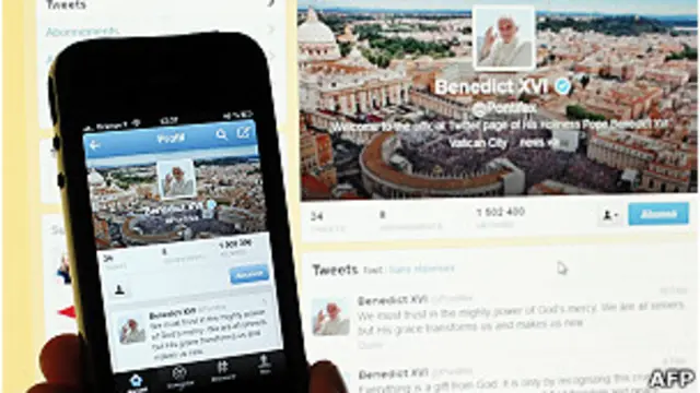Benedicto XVI en Twitter