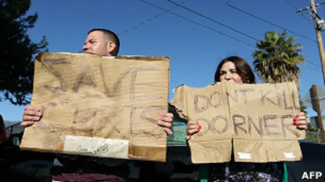 Vecinos de San Bernardino.