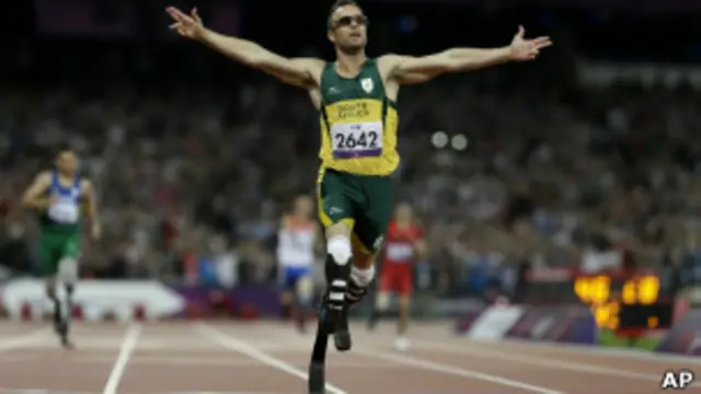 Pistorius en Londres 2012