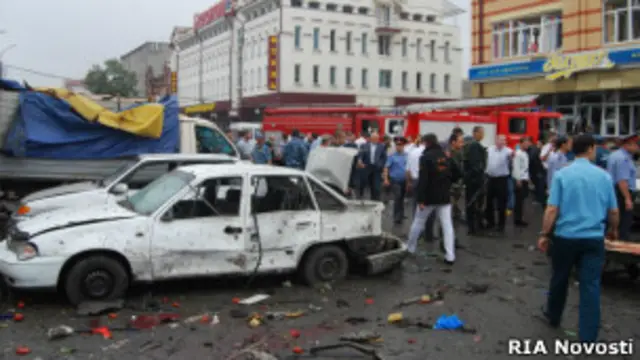 Взрыв во Владикавказе