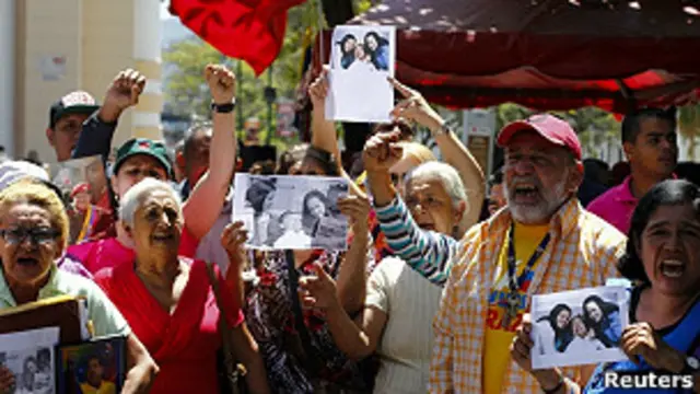 Seguidores de Chávez