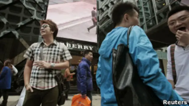 中國一向是巴寶莉品牌的大市場