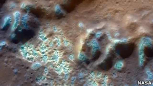 Часть меркурианского глобуса