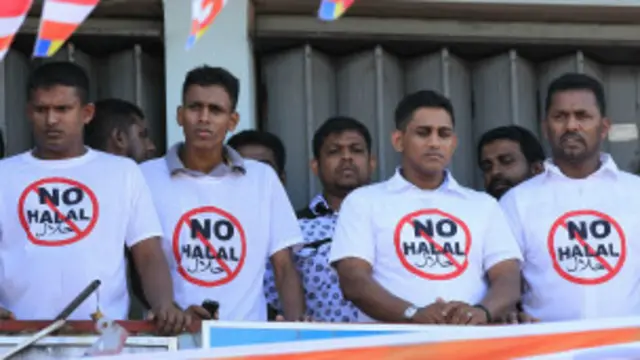 कोलंबो में हुई हलाल विरोधी रैली
