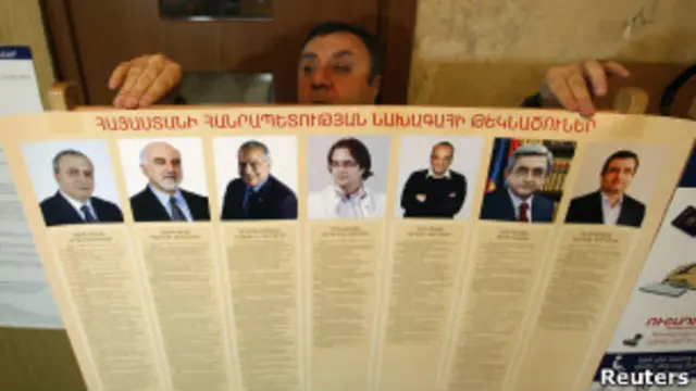 Выборы в Армении