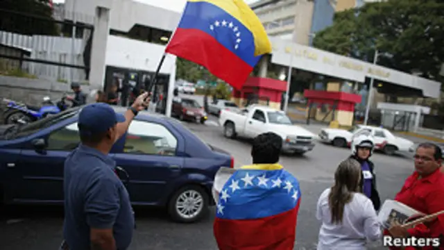 Simpatizantes de Chávez