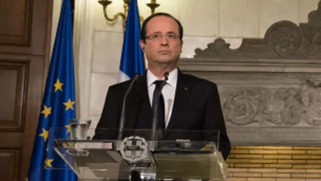 Shugaba François Hollande na Faransa