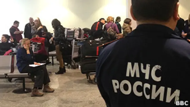 эвакуированные из Сирии россияне в Домодедово