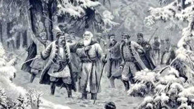 "Гибель Ивана Сусанина" (картина из Государственного исторического музея)