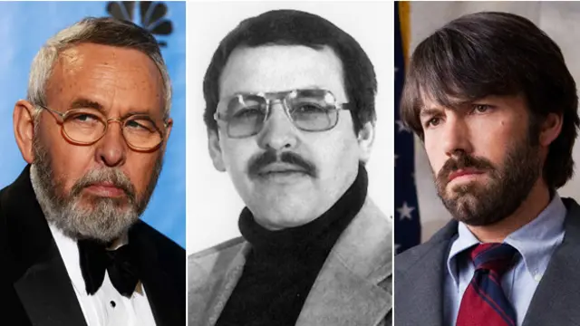 Tony Méndez real, e interpretado por Ben Affleck