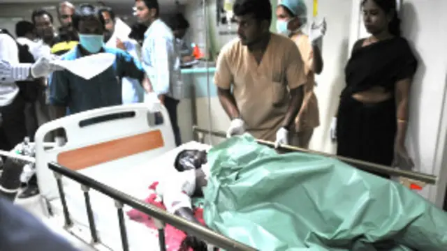 हैदराबाद में बम विस्फोट